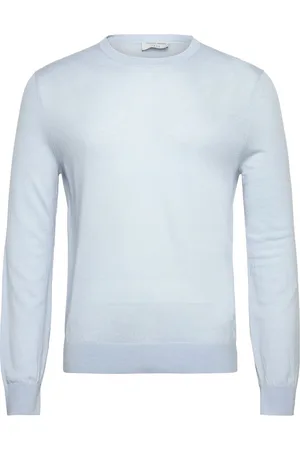 Tiger of Sweden Connor Rws Designers T-shirts Long-sleeved Blue