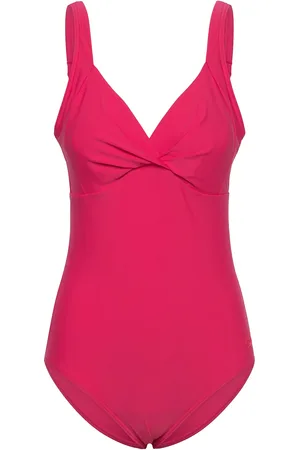 Speedo Womens Shaping Cross Knot 1 Piece Sport Women Sport Clothing Sport Swimwear Sport Swimsuits Pink