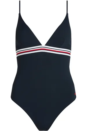 Tommy Hilfiger Triangle Piece Rp Ext Badedrakt Badetøy Navy