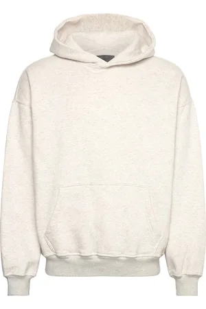 Abercrombie & Fitch Anf Mens Sweatshirts Tops Sweat-shirts & Hoodies Hoodies Beige