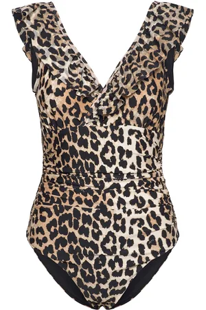 Crās Agnescras Swimsuit Badedrakt Badetøy Brown