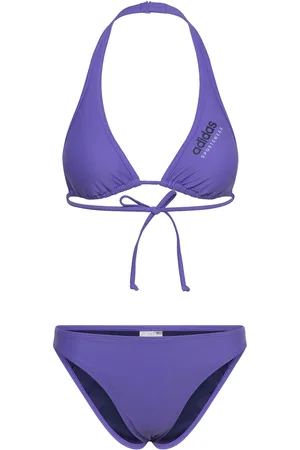 adidas Spw Neckh Bik Sport Bikinis Bikini Sets Blue