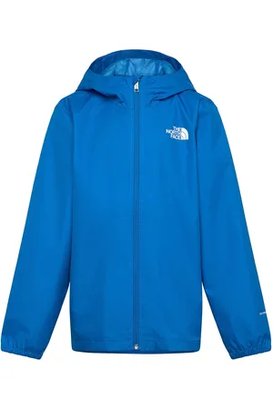 The North Face Teen Zipline Rain Jacket Sport Rainwear Jackets Blue