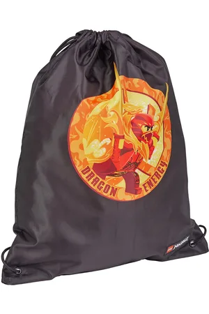 Lego Bags Lego® Drawstring Bag Accessories Bags Sports Bags Black