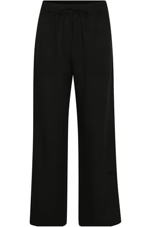 Part Two Eniolapw Pa Bottoms Trousers Wide Leg Black