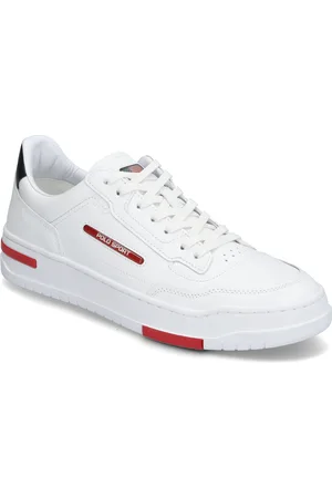Ralph Lauren Ps300 Leather Sneaker Designers Sneakers Low-top Sneakers White