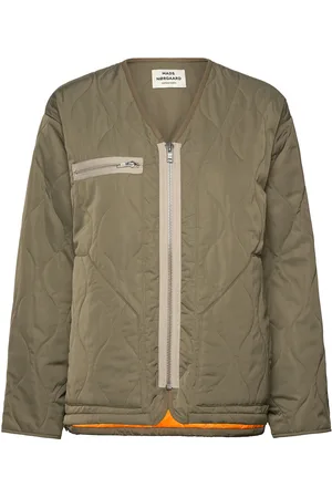 Mads Norgaard Poly Twill Alice Jacket Vattert Jakke Green