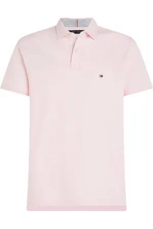 Tommy Hilfiger 1985 Regular Polo Tops Polos Short-sleeved Pink