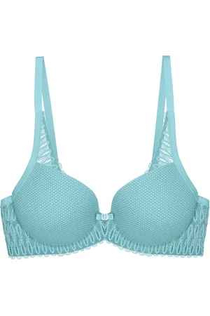 Triumph Aura Spotlight T Whp Lingerie Bras & Tops Padded Bras Blue