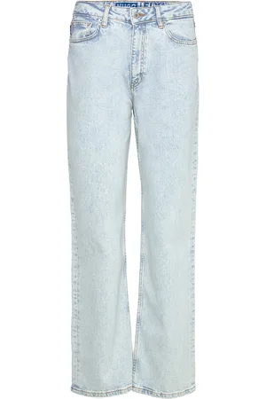 Hugo Blue Elyah_B Bottoms Jeans Straight-regular Blue