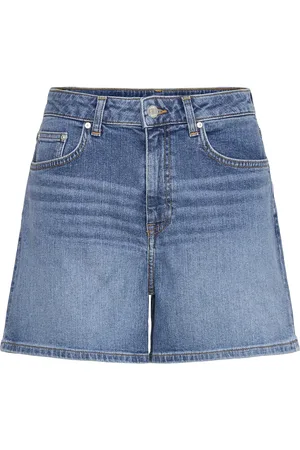 GANT Reg Denim Shorts Bottoms Shorts Denim Shorts Blue