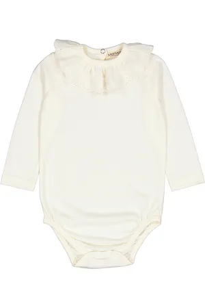 Marmar Copenhagen Becki Frill Bodies Long-sleeved White