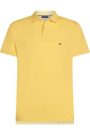 Tommy Hilfiger 1985 Regular Polo Tops Polos Short-sleeved Yellow