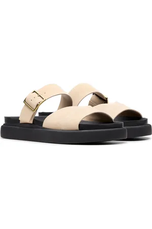Clarks Aristella Mule D Flate Sandaler Beige