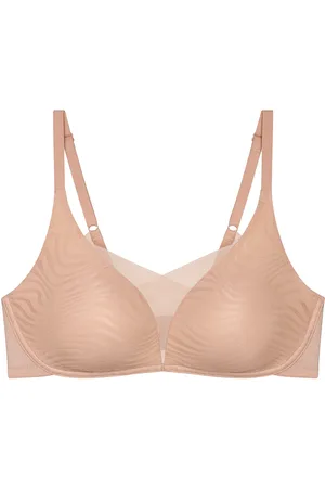 Triumph Shape Smart Ellipse P Lingerie Bras & Tops Soft Bras Non Wired Bras Beige