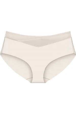 Triumph True Shape Sensation T Maxi Lingerie Panties High Waisted Panties Beige