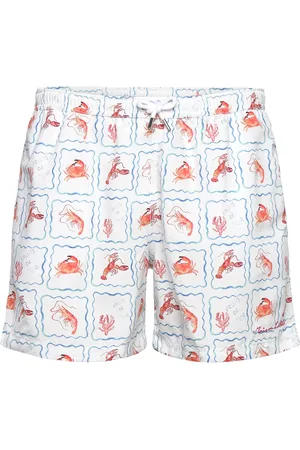Maison Labiche Maillot Swimwear Badeshorts White