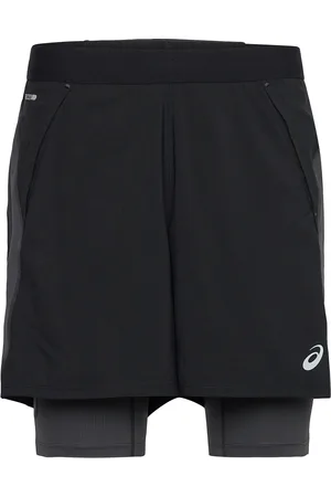 Asics Road 2N1 7In Short Sport Men Sport Clothing Sport Shorts Sport Training Shorts Black