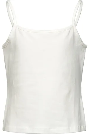 Lindex Top Strap Tank Top Tops T-shirts Sleeveless White