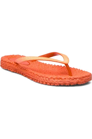 Ilse Jacobsen Flip Flop With Glitter Shoes Summer Shoes Sandals Flip Flops Orange