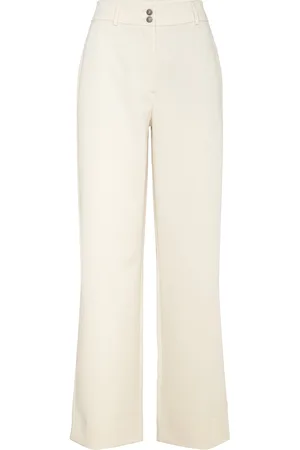 Fiveunits Sophiafv Bottoms Trousers Suitpants Cream