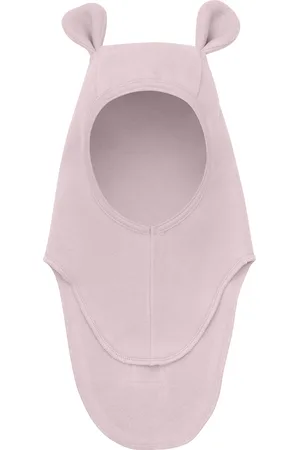 Huttelihut Balaclava Ears Cotton Fleece Accessories Headwear Balaclava Pink