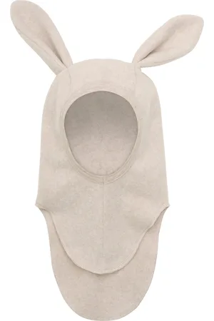 Huttelihut Balaclava Ears Cotton Fleece Accessories Headwear Balaclava Beige