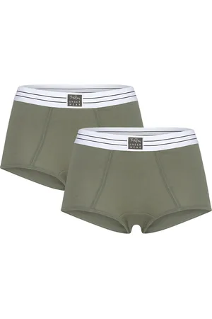 Björn Borg Original Boxer Shorts 2P Sport Women Sport Clothing Sport Underwear Sport Panties Khaki Green