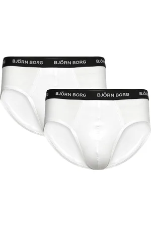 Björn Borg Cotton Stretch Brief 3P Underbukser Y-frontunderbukser White