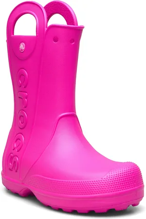 Crocs Handle It Rain Boot Regnstøvler Sko Pink