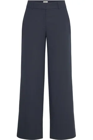 Fiveunits Denafv Bottoms Trousers Wide Leg Blue
