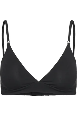 Lindex Bra Soft Bra Carin Cotton Lingerie Bras & Tops Soft Bras Bralette Black