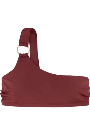 Dorina Azores Bikini Top Swimwear Bikinis Bikini Tops Bandeau Bikinitops Red