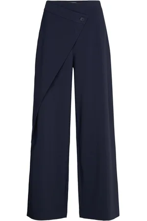 mbyM Emana-M Bottoms Trousers Wide Leg Navy