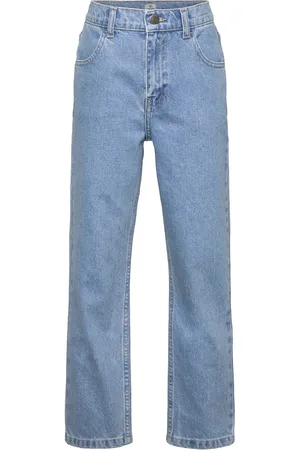 Copenhagen Colors Organic Junior Jeans, Regular Fit Bottoms Jeans Regular Jeans Blue