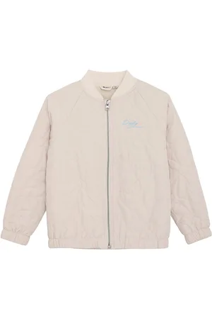 Daily7 Over D Bomber Jacket Bomberjakke Cream