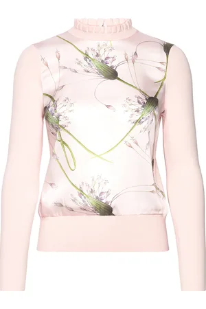 Ted Baker Vivvyan Tops Blouses Long-sleeved Pink