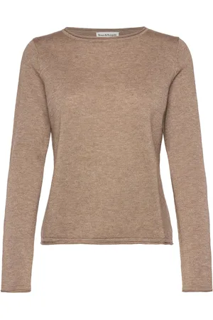Bruun & Stengade Bs Ophelia Regular Fit Knitwear Tops Knitwear Jumpers Brown