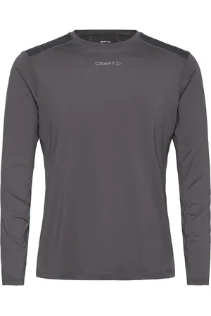 Craft Adv Essence Ls Tee 2 M Sport Sport Clothing Sport Tops Sport Long Sleeved Tops Grey
