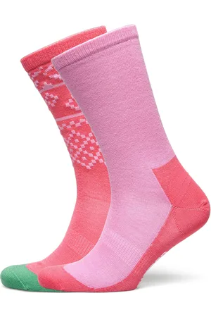 Kari Traa Ragna Hiking Sock 2Pk Sport Socks Regular Socks Pink