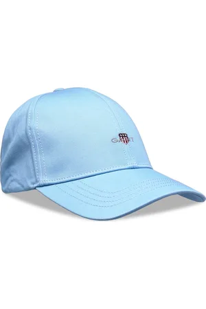 GANT High Shield Cotton Twill Cap Designers Headwear Caps Blue