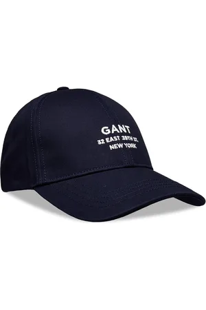 GANT Script Graphic Cap Designers Headwear Caps Navy