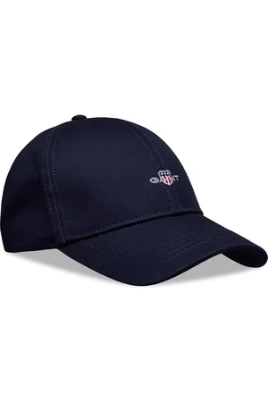 GANT High Shield Cotton Twill Cap Designers Headwear Caps Navy