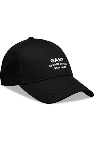 GANT Script Graphic Cap Designers Headwear Caps Black