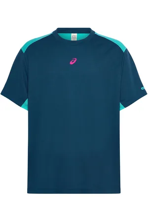 Asics Padel Court Ss Top Sport Men Sports Clothes Sport Tops Sport T-shirts Navy