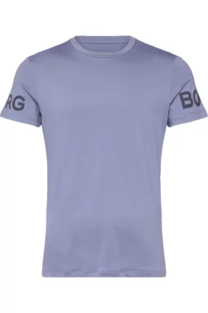 Björn Borg Borg T-Shirt Sport Men Men Sports Clothes Sport Tops Sport T-shirts Blue