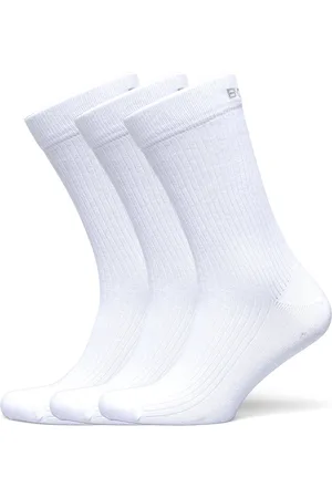 Björn Borg Core Ankle Rib Sock 3P Sport Women Sport Clothing Sport Socks White