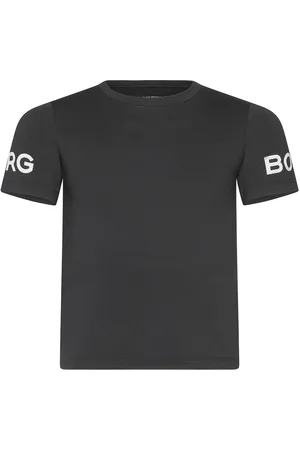 Björn Borg Borg T-Shirt Sport T-shirts Short-sleeved Black