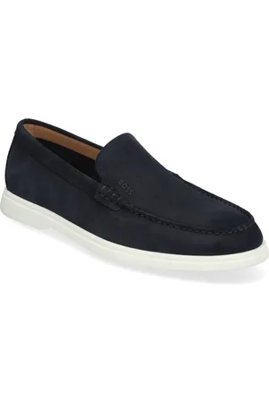 HUGO BOSS Sienne_Loaf_Sd_N Designers Loafers Navy