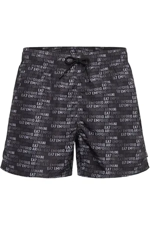 EA7 Boxer Beachwear Badeshorts Black